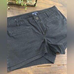 Gap, size 8, black shorts